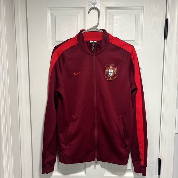 Portugal Nike Soccer Futbol 19142014 World Cup 100 Year Full ZipJacket Mens S